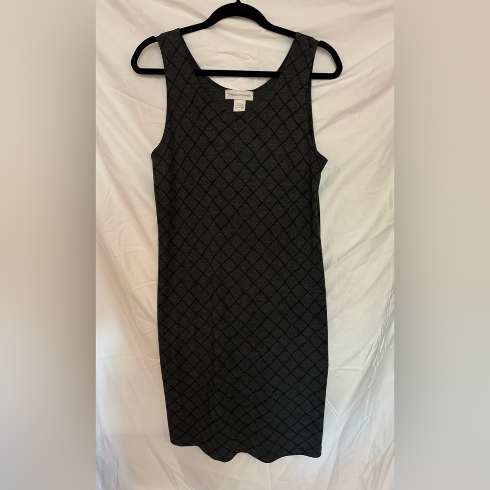 Casual Corner - scoop neck sleeveless dress